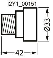 Siemens 5SH1221 DIAZED-Schraubkappe DII 