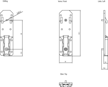 Siemens Hutschienen-  6GK5798-8MF00-0AA1 