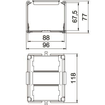 OBO PLM SIC 0810 FS Stoßstellenverbinder 