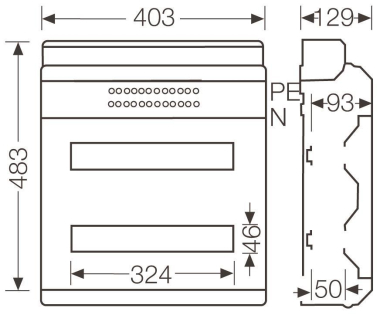 HENS Automaten-Gehäuse            KV9236 