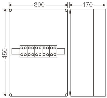 HENS Kabelabzweigkasten K 7051,   K 7051 