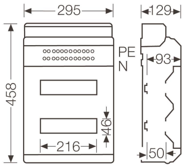 HENS Automaten-Gehäuse            KV2524 