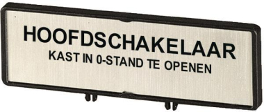 EATON ZFS67-T0 Träger m.Schild NL 065750 