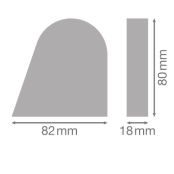 Ledvance LN MR END CAPS CR Zubehör für 