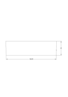 LEDV Ledvance DL SLIM ALU FRAME D175 WT 