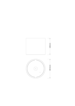 LEDV Ledvance DL CMFT FRAME D200 WT 