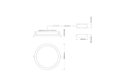 LEDV Ledvance DL CMFT D250 P 42W MS 940 