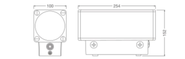 Ledvance UB WALL VARIO DA SQ P 27W 83040 