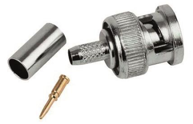 INDEX BNC-Stecker für          BST-Crimp 