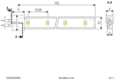 EVN LED-Strip -IP67 -       SK6724302840 