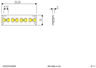 EVN LED-Strip IP20 30W/m   SK20241202840 