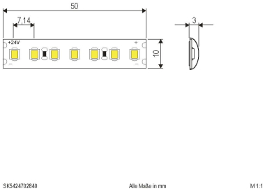 EVN LED-Strip IP54 24V/DC   SK5424702840 