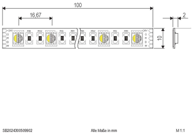 EVN LED-Strip, IP20,     SB2024150509902 