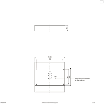 EVN LED Anbaupanel quad. EDS  LPQD221340 