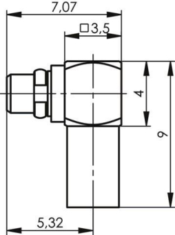 TG MMCX-Kabelwinkelstecker     100025091 