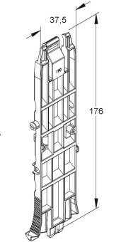 Kleinhuis Halteklammer 190mm HKL    K190 