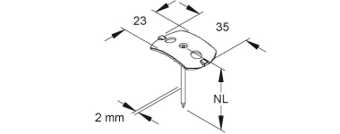 HKL Nagelscheibe                  790/50 