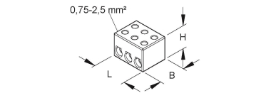 Kleinhuis Anschlussklemme          138.G 