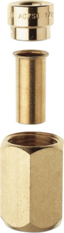  SAE compression fitting 1/2" (2 pieces) 
