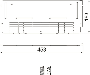 OBO ASH 350-4 320 Höhenausgleich-Bausatz 