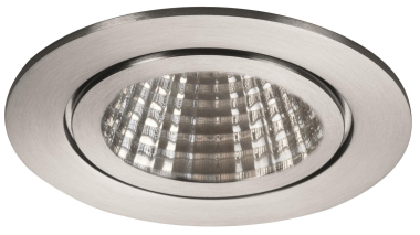 BRUM Einbaustrah. rund 6W Edelstahl BB15 