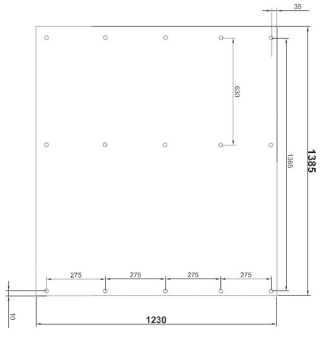 GSAB MP Normschrank 3S1300 PVC    3M1300 