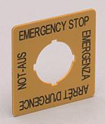 IFM NOT-AUS-Schild IP66           E7003S 