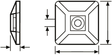 Hellermann MB4CAS-PA66-NA(100) 