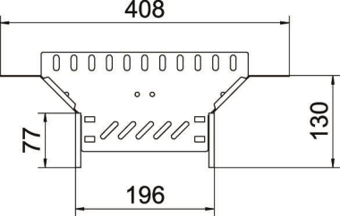 OBO RAA 620 A4 Anbau-Abzweigstück 