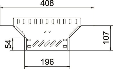 OBO RAA 320 FS Anbau-Abzweigstück 