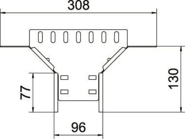 OBO RAA 610 FT Anbau-Abzweigstück 