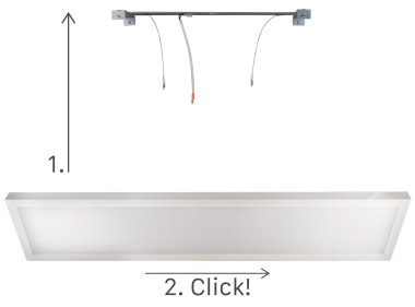 RED Anbaupanel CUBEXX LONG Dali dimmbar 