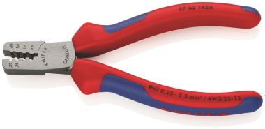 Knipex ADERENDHUELSENZANGE 9762145A 