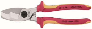 Knipex VDE-Kabelschere 200mm     9516200 