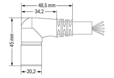 WAGO 756-3206/140-270 Verbindungskabel, 