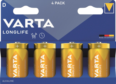 VARTA Longlife D Alkali-Mangan      LR20 