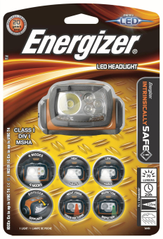 Energizer ATEX 3AA        ATEX Headlight 