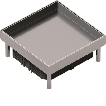 Hager Edelstahlkassette Q06   EKQ060BL25 