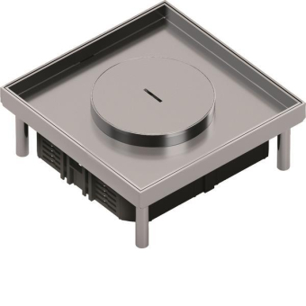 Hager Edelstahlkassette Q06   EKQ060TM15 