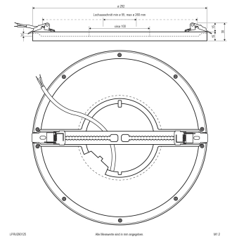 EVN LED Panel mit             LPRV290125 