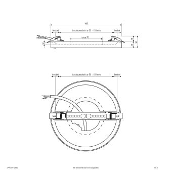 EVN LED Ein-                LPRV170125BM 