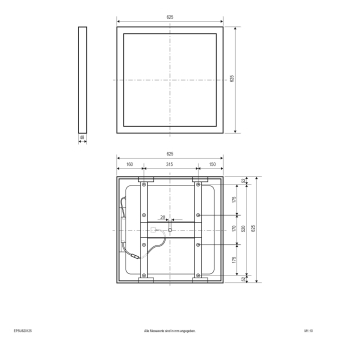 EVN Deckenanbaupanel    OFFICIUM OUT ECO 