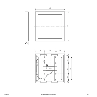 EVN LED Deckenanbaupanel -    EPDU420125 