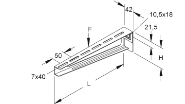 NIED Wandausleger              KTAM300E5 
