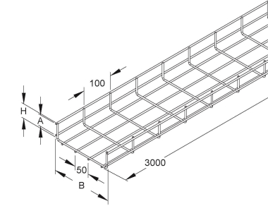 NIED Gitterrinnen           GRS 60.200 F 