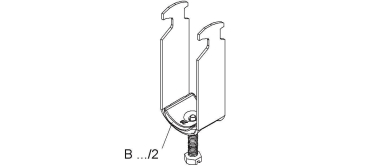 NIED Hammer.-Bügelschelle 10-12mm B 12/2 