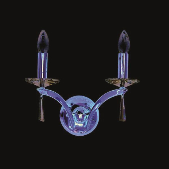 BRUM Wandleuchte Stella vergoldet 800592 