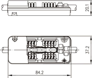 TG Verbindungsmodul 1xVM8/8 