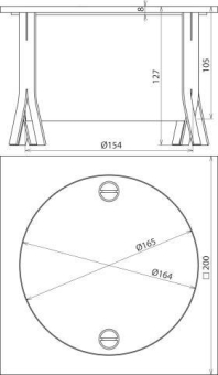 DEHN UF-Trennstellenkasten NIRO   549091 