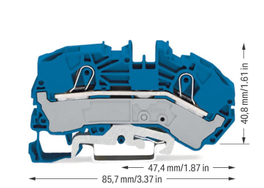 WAGO 2016-7614 Ersatzeinspeiseklemme,16 